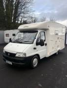 Class C , FIAT DUCATO MILLER FIXED BED GARAGE MOTORHOME 