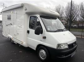 Class C , FIAT DUCATO MILLER FIXED BED GARAGE MOTORHOME 