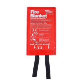 Crusader Red Fire Blanket 1m x 1m
