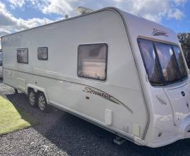 Bailey senator twin axle fixed bed 2008